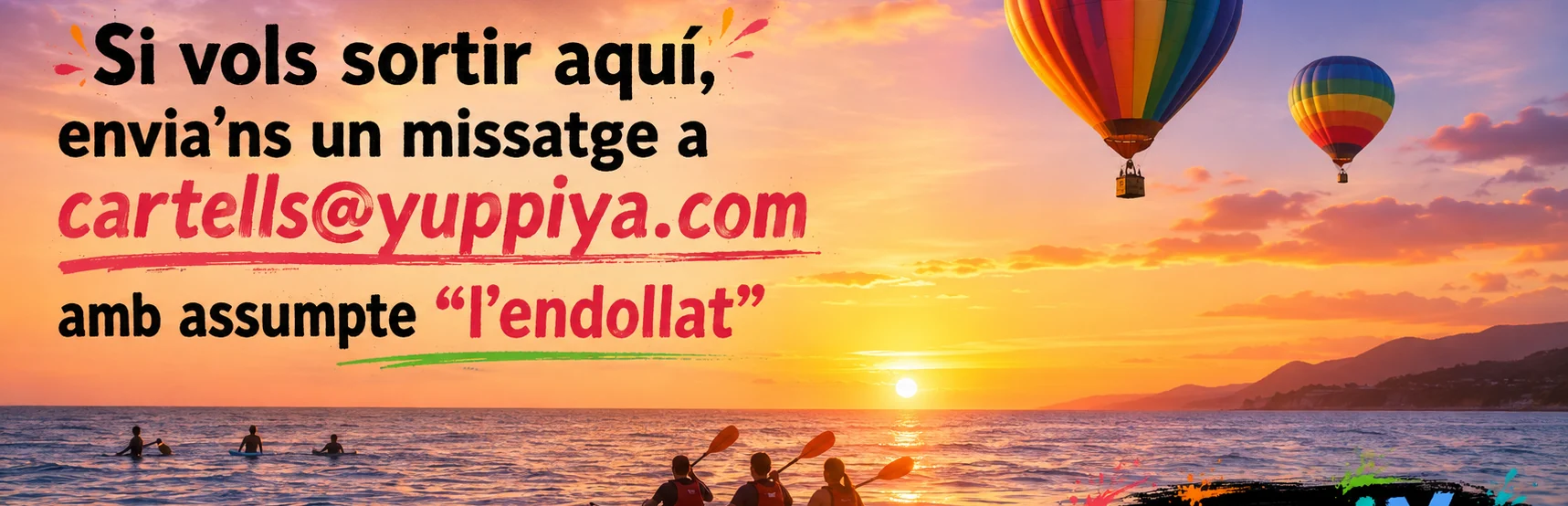 Anunci de L'Endollat per a Noguera